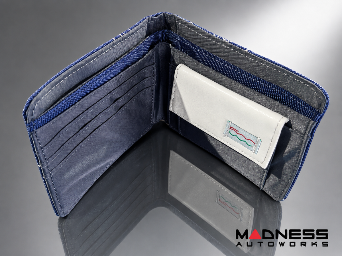 Wallet - Fiat 500 Dark Blue - Genuine FIAT