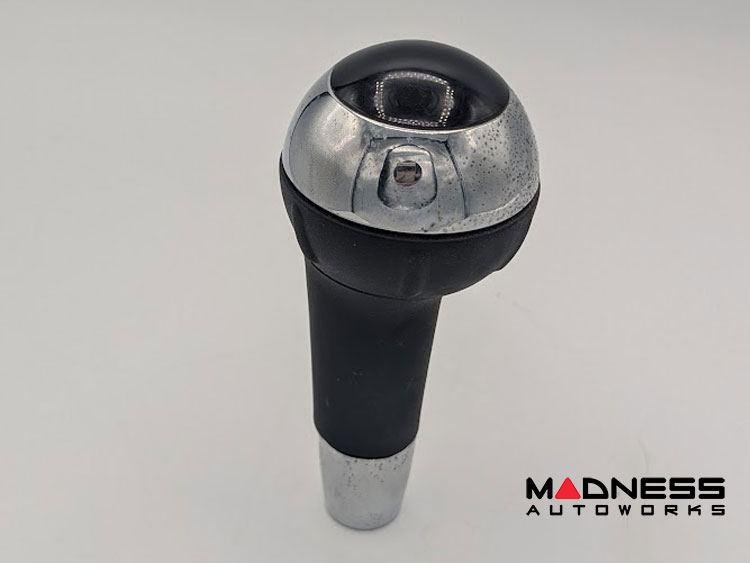 FIAT 500 Shift Knob - Automatic - Genuine FIAT - Chrome  Top - Open Box