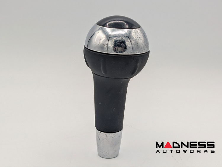 FIAT 500 Shift Knob - Automatic - Genuine FIAT - Chrome  Top - Open Box