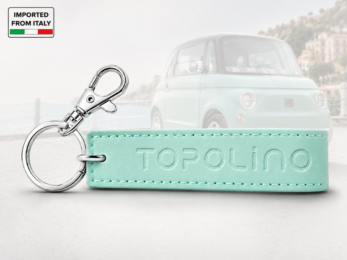 FIAT Topolino Keychain - Embossed Topolino