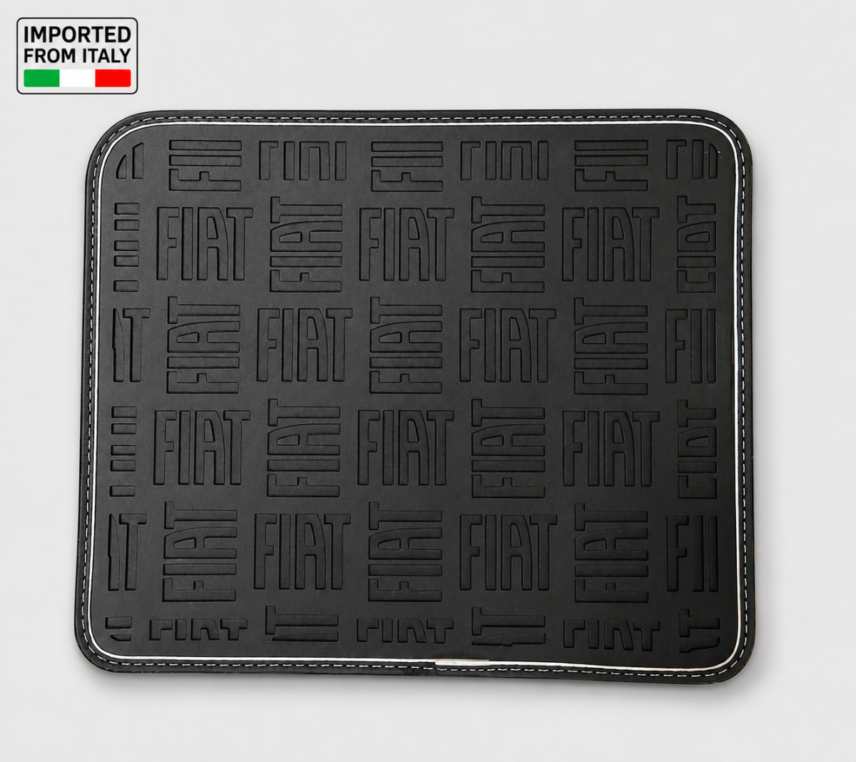 FIAT Topolino Floor Mats - Set of 2 - All Weather Rubber - Genuine FIAT 