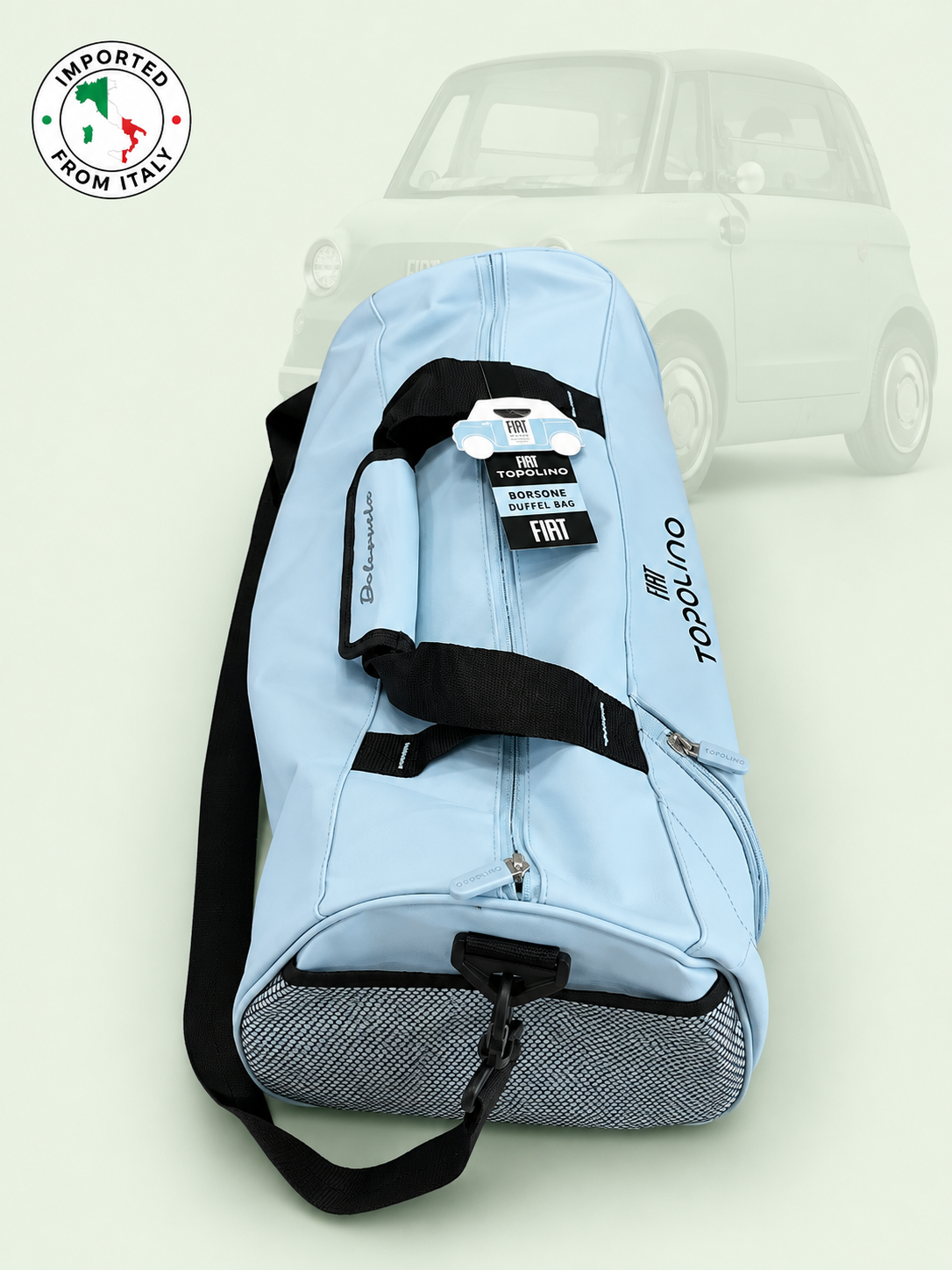 FIAT Topolino Gym Bag - Blue