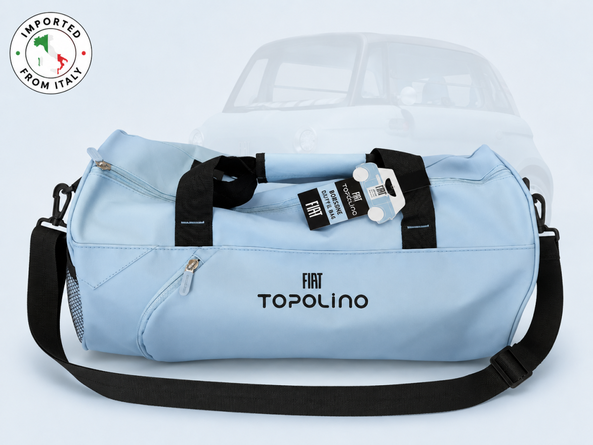 FIAT Topolino Gym Bag - Blue