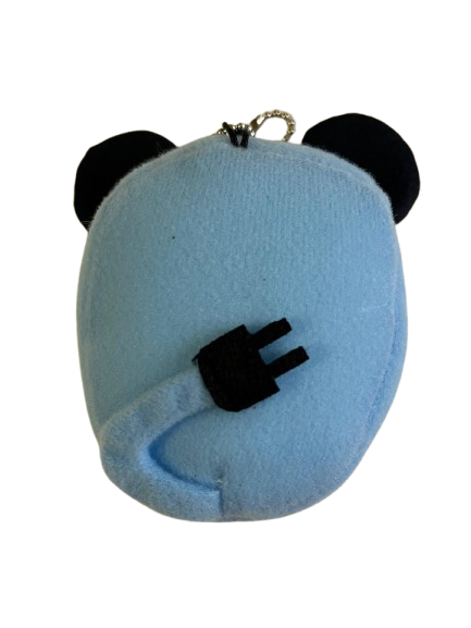 FIAT Topolino Charm - e-TOPO Plush Charm - Blue