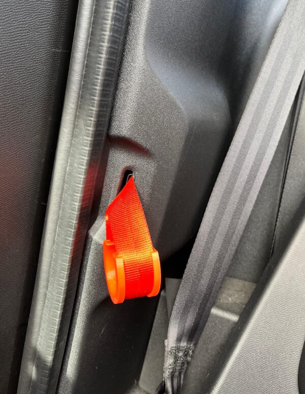 FIAT Topolino Door Opening Handles - Set of 2 - Orange