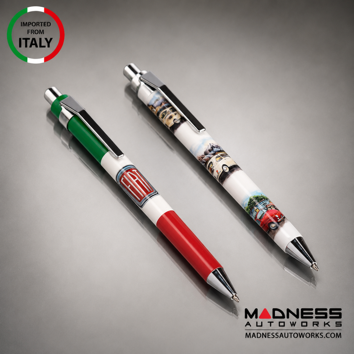 FIAT Pen Set - Retro Fiat 500 - set of 2 