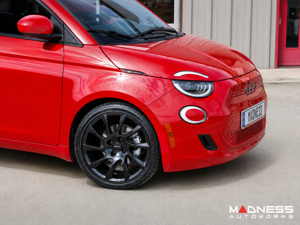 FIAT 500e Gen2 Custom Wheels - Irmscher - Turbo Star - Satin Black - Set of 4 - 17"