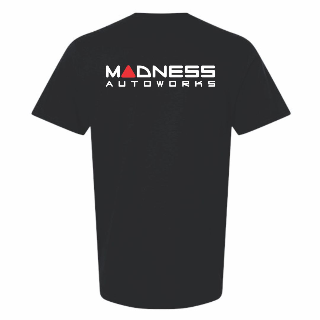 MADNESS Autoworks T-Shirt - STOCK IS FOR QUITTERS