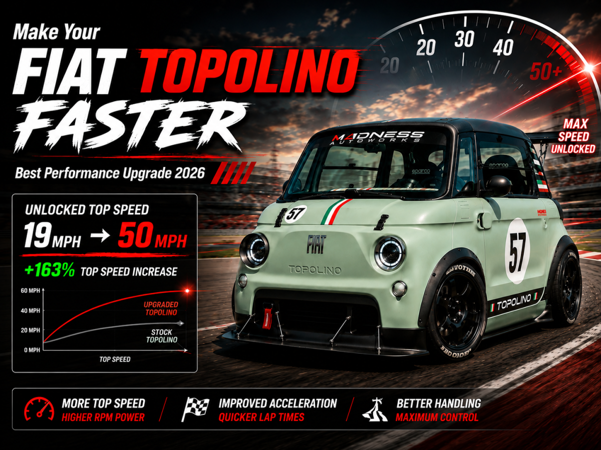 FIAT Topolino Tuning - MAXPower Performance VCU/ ECU