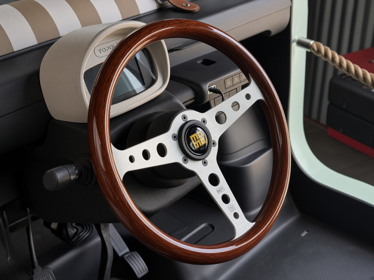 FIAT Topolino Steering Wheel Convertion Kit - MOMO Custom Steering Wheel w/ Adaptor Kit