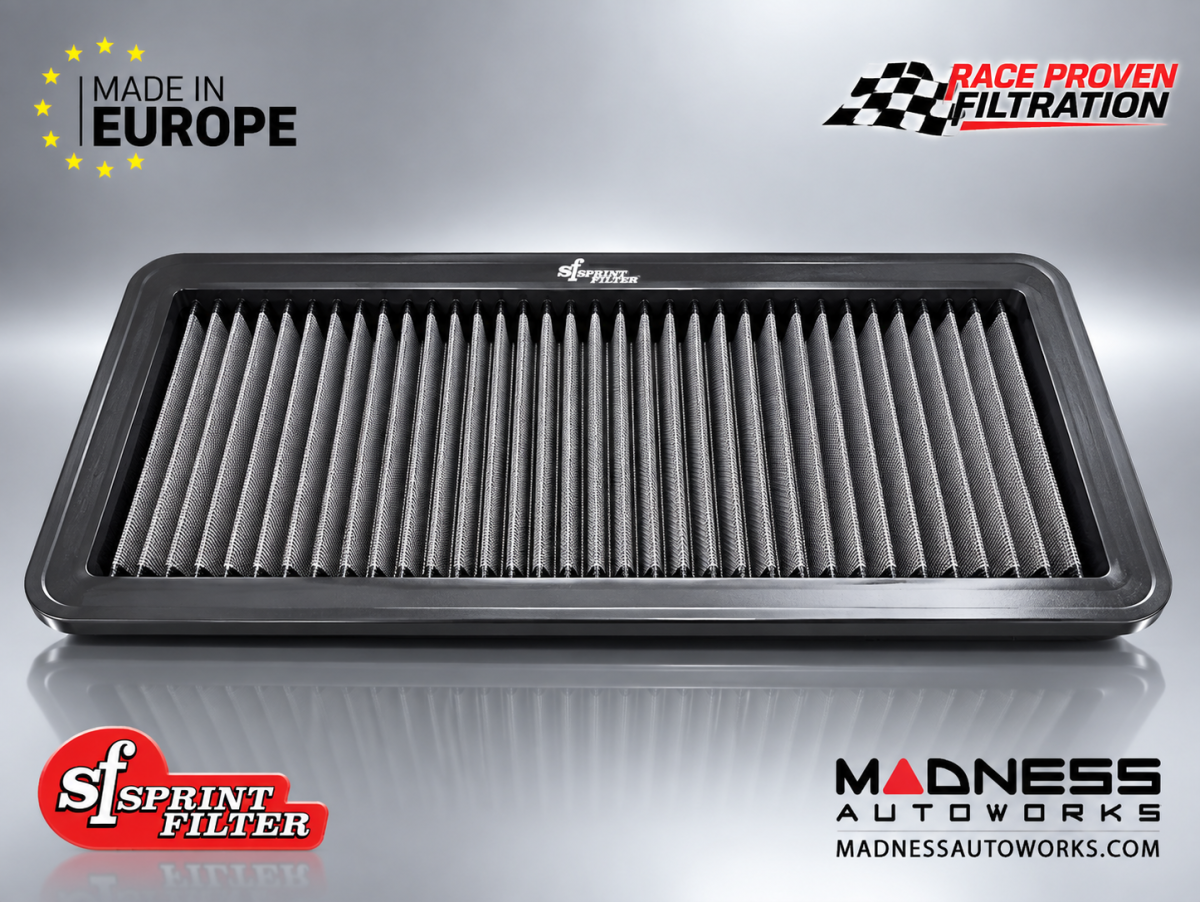 FIAT 124 Spider Performance Air Filter - Sprint Filter - WP Ultra Fine/ Waterproof