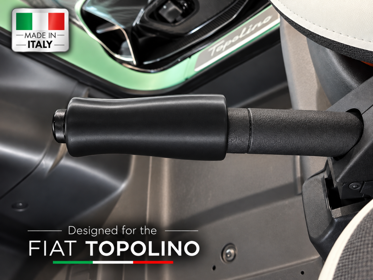 FIAT Topolino Handbrake Cover - Eleganza Design - Black