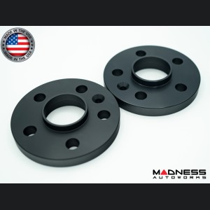 FIAT 500L Wheel Spacers - MADNESS - 16mm - set of 2 w/ extended bolts
