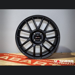 FIAT 500 Custom Wheels - 9esse - Fondmetal - Matte Black - 17" 