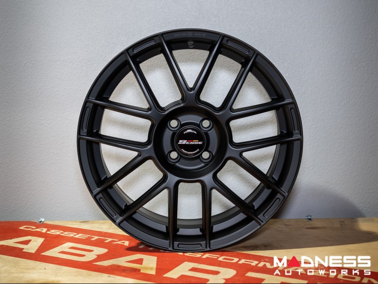 FIAT 500 Custom Wheels - 9esse - Fondmetal - Matte Black - 17" 