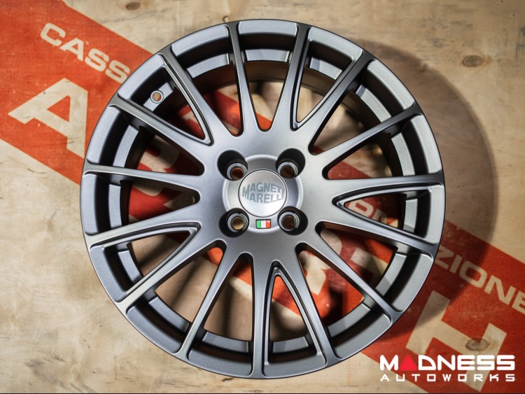 FIAT 500 Custom Wheels - Scuderia - Fondmetal - Titanium - 17"