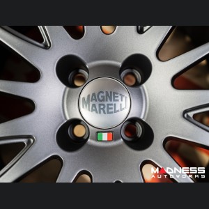 FIAT 500 Custom Wheels - Scuderia - Fondmetal - Titanium - 17"