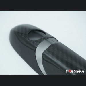 FIAT 500 Exterior Door Handle Kit - Carbon Fiber 