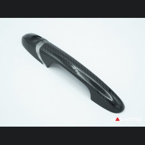 FIAT 500 Exterior Door Handle Kit - Carbon Fiber 