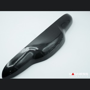 FIAT 500 Trunk Handle Cover - Carbon Fiber - Gloss Finish