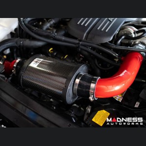 FIAT 124 Performance Air Intake System - MAXFlow - MADNESS - Red Powdercoated Finish