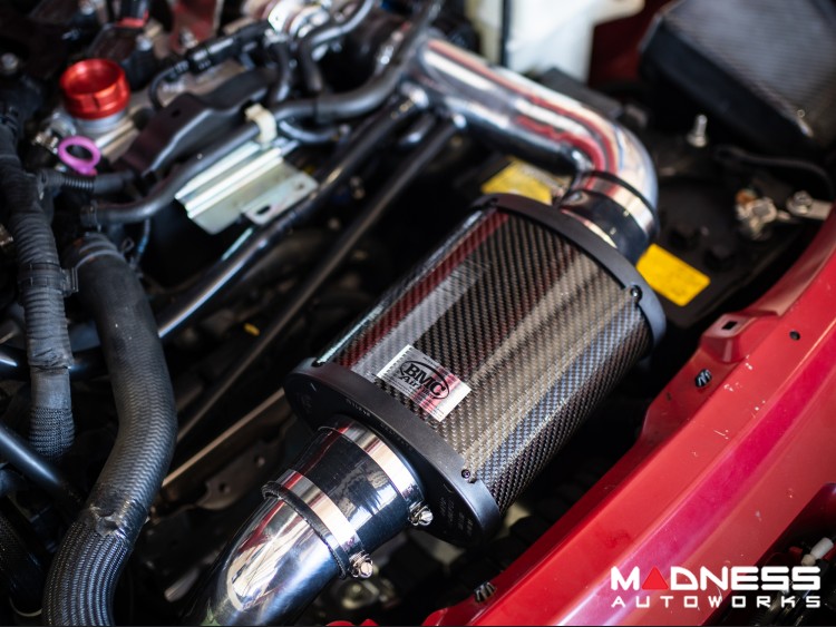 FIAT 124 Performance Air Intake System - MAXFlow - MADNESS - Polished Finish