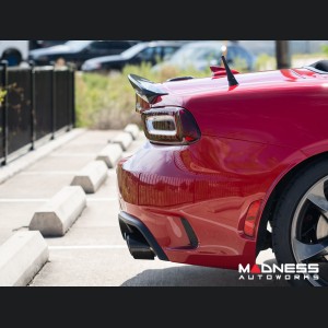 FIAT 124 Spider Rear Spoiler - MADNESS - Carbon Fiber