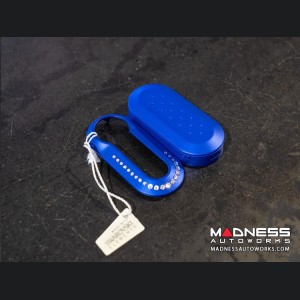 FIAT Key Cover -Swarovski Elements - Blue
