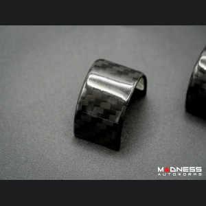 FIAT Steering Wheel Band - 2 piece kit - Carbon Fiber