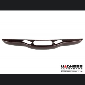 FIAT 500 Trunk Handle - Carbon Fiber - Red Candy