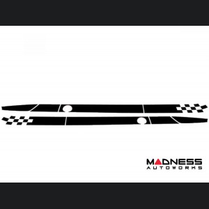 FIAT 500 Body Side Graphic Kit - Checkered
