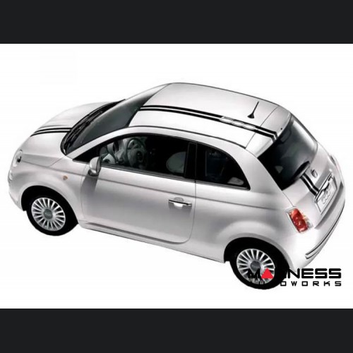 FIAT 500 Euro Rally Graphic Kit With Logo