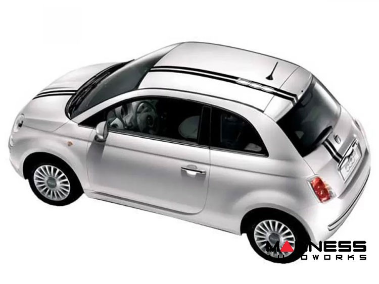 FIAT 500 Euro Rally Graphic Kit With Logo