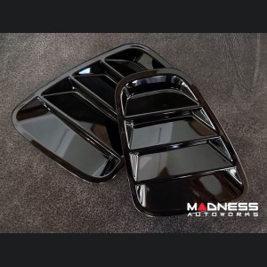 FIAT 500 Tail Light Cover Kit - Gloss Black