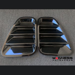FIAT 500 Tail Light Cover Kit - Gloss Black
