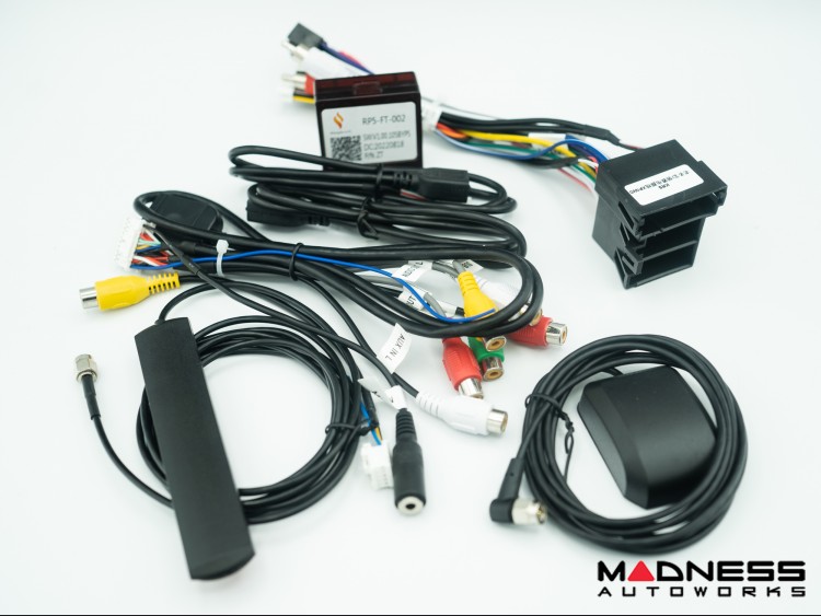 FIAT 500 Radio Head Unit Upgrade System w/ install Kit - Pre Facelift (Pre '16) - Ivory Trim - T2