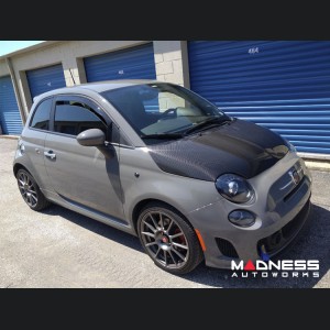 FIAT 500 Headlight & Driving Light Set - Blacked Out Look (2 pairs) - ABARTH / Turbo Models