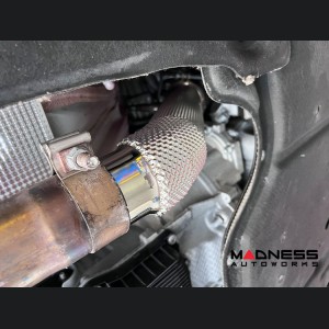 FIAT 500 Downpipe - TUO - w/ Heat Shield