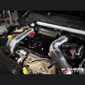 FIAT 500 MAXFlow Intake System - 1.4L Multi Air Turbo - Polished Finish + Black Engine Cover