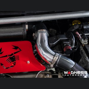 FIAT 500 MAXFlow Intake System - 1.4L Multi Air Turbo - Polished Finish + Red Engine Cover