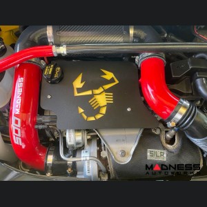 FIAT 500 Engine Cover for MAXFlow Intake System - 1.4L Multi Air Turbo - Scorpion Design - Black