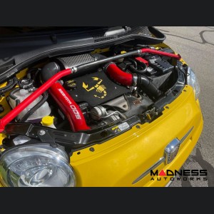 FIAT 500 Performance Air Intake System - 1.4L Multi Air Turbo - MAXFlow - MADNESS - Red Powdercoated Finish