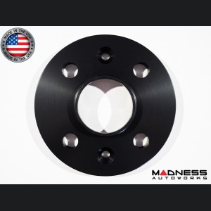 FIAT 500 Wheel Spacers - MADNESS - 12mm - set of 2 w/ extended bolts