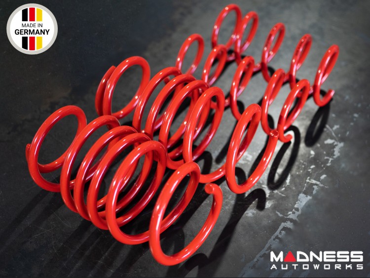 FIAT 500e Lowering Springs by MADNESS 