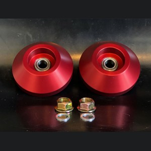 FIAT 500 Strut Top Mount Assembly Kit - Upgraded Replacement - Red Anodized