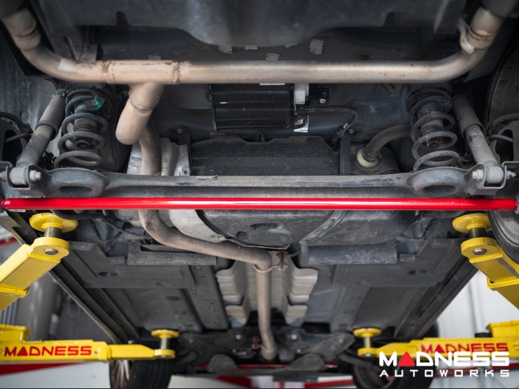 FIAT 500 ABARTH Rear Torsion Bar by MADNESS - Red
