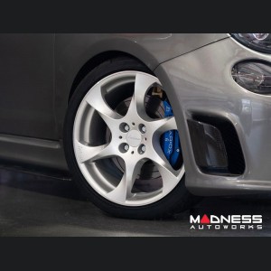 FIAT 500 Custom Wheels by Lorinser - 7.5x17" - Silver Finish