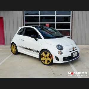 FIAT 500 Custom Wheels - KUHLFX - Pista - Gloss Gold - Set of 4 - 17"