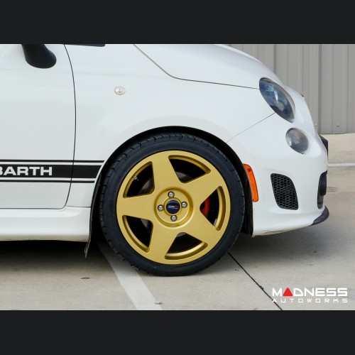 FIAT 500 Custom Wheels - KUHLFX - Pista - Gloss Gold - Set of 4 - 17"