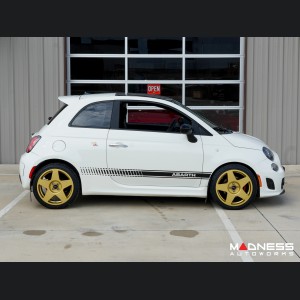 FIAT 500 Custom Wheels - KUHLFX - Pista - Gloss Gold - Set of 4 - 17"